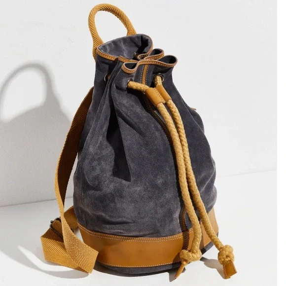 Free People | Bags | Nwot Free People Varsity Blue Suede  display picture 2